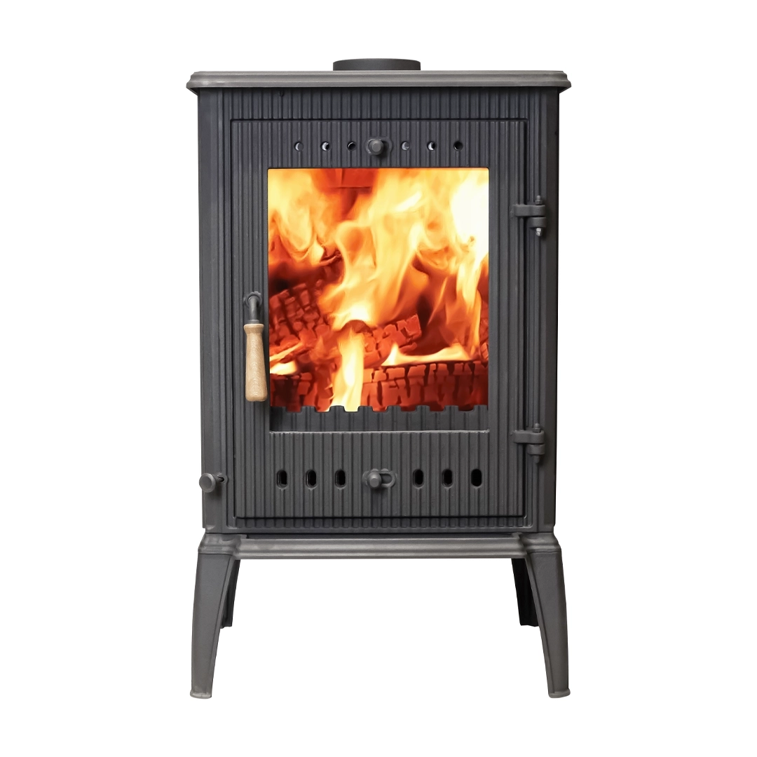 En Şık Camlı Pelet Soba Modelleri